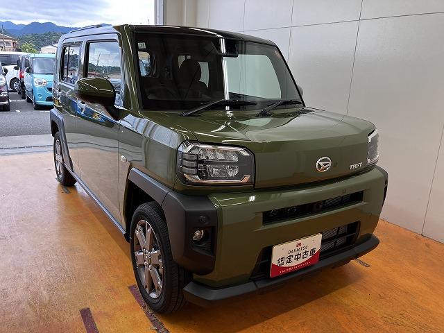 タフトGターボ Pスタート ACC シートヒーター キーフリーサポカーSワイド適合 パノラマモニター ステアリングスイッチ 全車速追従機能付ACC Pスタート 誤発進抑制装置 横滑り防止機能 シートヒーター USB接続端子端子 スカイフィールトップ キーフリー(神奈川県)の中古車