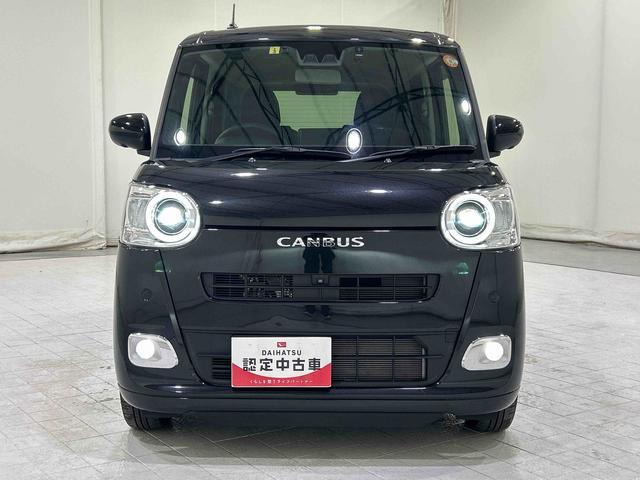 ムーヴキャンバスセオリーGターボサポカーSワイド適合 ドラレコ パノラマモニター対応 USB接続端子 電動パーキングブレーキ シートヒーター 両側オートスライドドア Pスタート 全車速追従機能付ACC ホッとカップホルダー(神奈川県)の中古車