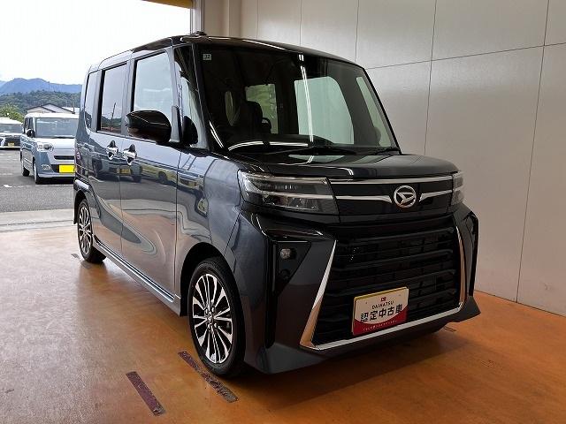 タントカスタムＲＳ　ナビ　Ｂカメラ　Ｐスタート　キーフリーサポカーＳワイド適合　パノラマモニター対応　Ｂカメラ　ミラクルオープンドア　ナビ　Ｐスタート　両側オートスライドドア　誤発進抑制装置　横滑り防止機能　シートヒーター　コーナーセンサー　キーフリー（神奈川県）の中古車