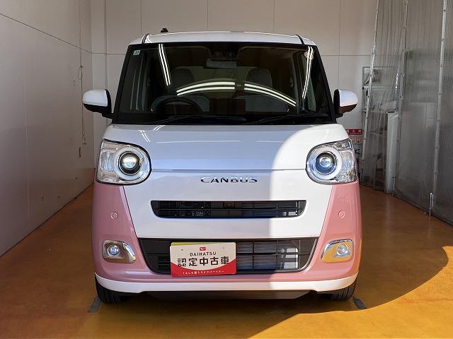 ムーヴキャンバスストライプスGサポカーSワイド適合 パノラマモニター対応 USB接続端子 電動パーキングブレーキ シートヒーター 両側オートスライドドア Pスタート ステアリングスイッチ ホッとカップホルダー キーフリー(神奈川県)の中古車