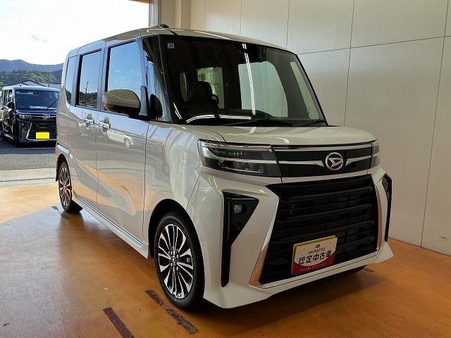 タントカスタムRSリミテッドサポカーSワイド適合 パノラマモニター対応 ミラクルオープンドア 両側オートスライドドア 全車速追従機能付ACC 電動パーキングブレーキ ステアリングスイッチ シートヒーター コーナーセンサー ETC(神奈川県)の中古車