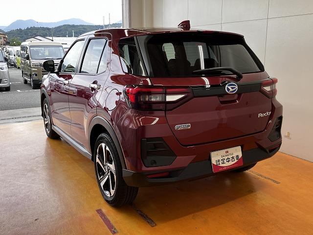 ロッキープレミアムG HEVサポカーSワイド適合 ハイブリッド車 パノラマモニター対応 電動パーキングブレーキ ディスプレイオーディオ USB接続端子 ステアリングスイッチ 全車速追従機能付ACC シートヒーター S−ペダル(神奈川県)の中古車