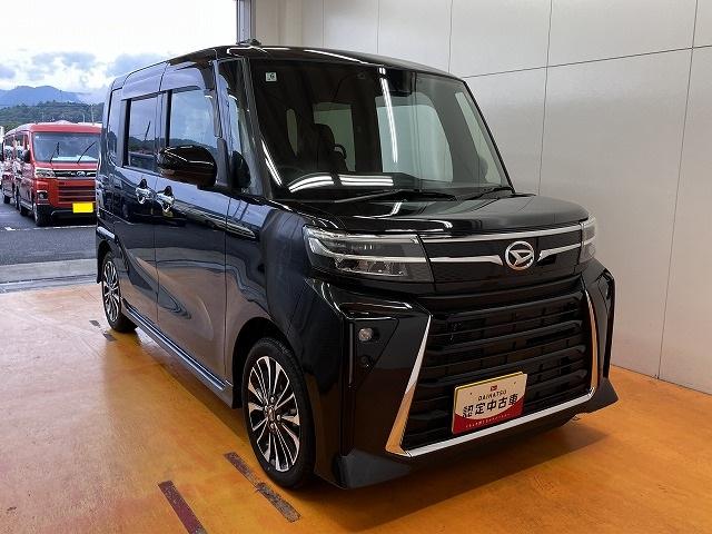 タントカスタムRS ナビ ドラレコ ETC Bカメラ キーフリーサポカーSワイド適合 ドラレコ パノラマモニター対応 ミラクルオープンドア Bカメラ ナビ Pスタート 両側オートスライドドア 誤発進抑制装置 横滑り防止機能 ETC シートヒーター キーフリー(神奈川県)の中古車