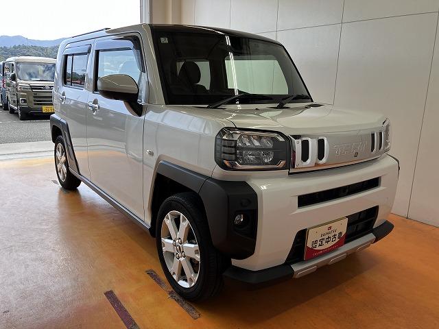 タフトＧターボ　クロムベンチャーサポカーＳワイド適合　スカイフィールトップ　ドラレコ　パノラマモニター対応　電動パーキングブレーキ　全車速追従機能付ＡＣＣ　ステアリングスイッチ　シートヒーター　ＵＳＢ接続端子　コーナーセンサー（神奈川県）の中古車