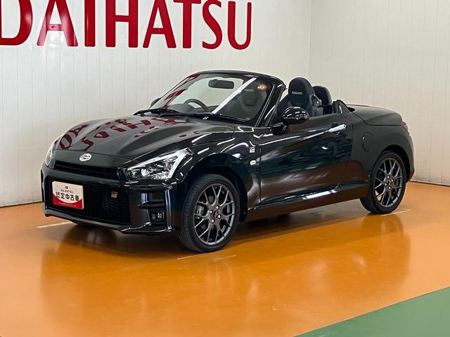 コペンGR スポーツオープンカー 二人乗 5段マニュアルシフト アクティブトップ momo製ステアリングホイール レカロ製スポーツシート BBC製アルミホイール 横滑り防止装置 キーフリー(神奈川県)の中古車