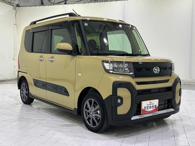 タントファンクロスサポカーＳワイド適合　パノラマモニター対応　ミラクルオープンドア　両側オートスライドドア　電動パーキングブレーキ　ステアリングスイッチ　シートヒーター　コーナーセンサー　Ｐスタート　キーフリー（神奈川県）の中古車