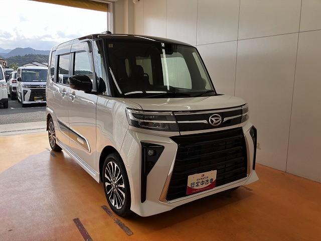 タントカスタムＲＳ　ドラレコ　Ｂカメラ　ＥＴＣ　キーフリーサポカーＳワイド適合　ドラレコ　パノラマモニター対応　ミラクルオープンドア　Ｂカメラ　ディスプレイオーディオ　Ｐスタート　両側オートスライドドア　誤発進抑制装置　横滑り防止機能　ＥＴＣ　キーフリー（神奈川県）の中古車