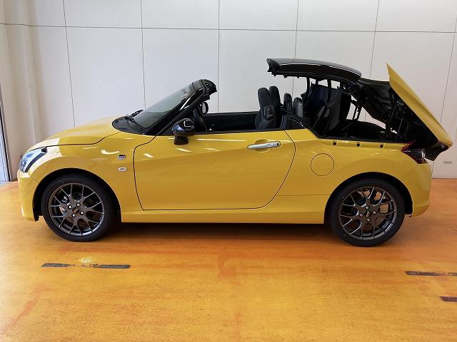 コペンＧＲ　スポーツオープンカー　二人乗　アクティブトップ　ｍｏｍｏ製ステアリングホイール　パドルシフト　レカロ製スポーツシート　ＢＢＳ製アルミホイール　Ｐスタート　シートヒーター　コーナーセンサー　キーフリー（神奈川県）の中古車