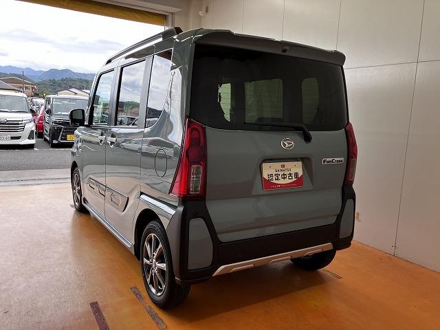 タントファンクロスリミテッドパノラマモニター対応 ETC ミラクルオープンドア 両側オートスライドドア 全車速追従機能付ACC 電動パーキングブレーキ ステアリングスイッチ シートヒーター コーナーセンサー キーフリー(神奈川県)の中古車