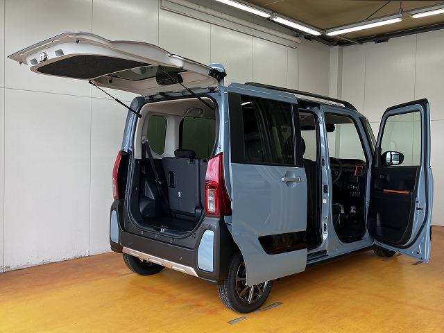 タントファンクロスリミテッドパノラマモニター対応 ETC ミラクルオープンドア 両側オートスライドドア 全車速追従機能付ACC 電動パーキングブレーキ ステアリングスイッチ シートヒーター コーナーセンサー キーフリー(神奈川県)の中古車