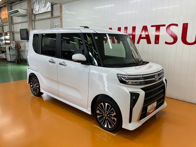 タントカスタムRSリミテッドパノラマモニター対応 ETC ミラクルオープンドア 両側オートスライドドア 電動パーキングブレーキ 全車速追従機能付ACC ステアリングスイッチ シートヒーター キーフリー(神奈川県)の中古車