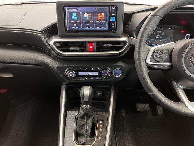 ロッキープレミアムＧ　ＨＥＶカーナビ　パノラマモニター対応　ハイブリッド車　電動パーキングブレーキ　ＵＳＢ接続端子　ステアリングスイッチ　全車速追従機能付ＡＣＣ　シートヒーター　Ｓ−ペダル　コーナーセンサー（神奈川県）の中古車