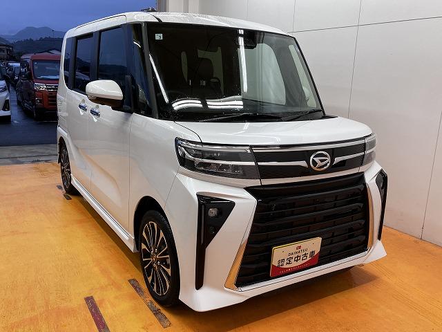 タントカスタムＲＳリミテッド　サポカーＳワイド適合　Ｂカメラパノラマモニター対応　ミラクルオープンドア　電動パーキングブレーキ　シートヒーター　全車速追従機能付ＡＣＣ　ＥＴＣ　Ｐスタート　両側オートスライドドア　誤発進抑制装置　横滑り防止機能　キーフリー（神奈川県）の中古車