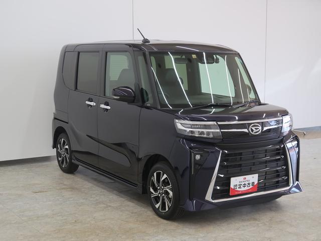 タントカスタムＸ踏み間違い防止　アイドリングＳＴＯＰ　キーフリーキー　バックカメラ付　ブルートゥース　スマートキー＆プッシュスタート　ハイビームアシスト　ＡＵＴＯライト　ＴＶ　レーンキープ　盗難防止装置　ＬＥＤライト（富山県）の中古車