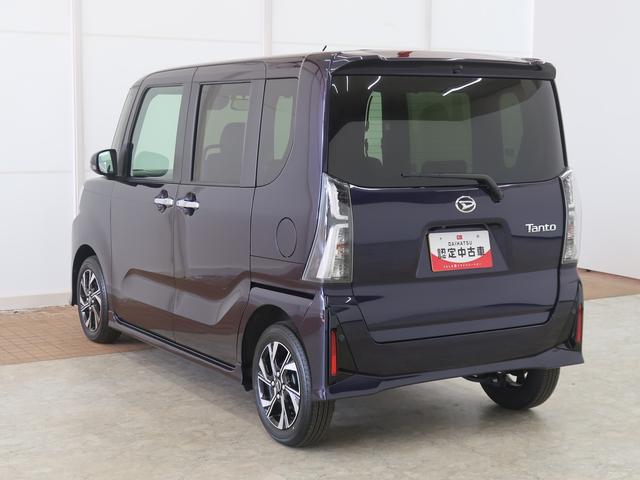 タントカスタムＸ踏み間違い防止　アイドリングＳＴＯＰ　キーフリーキー　バックカメラ付　ブルートゥース　スマートキー＆プッシュスタート　ハイビームアシスト　ＡＵＴＯライト　ＴＶ　レーンキープ　盗難防止装置　ＬＥＤライト（富山県）の中古車