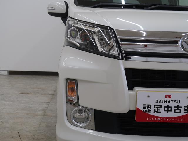 ムーヴカスタム　ＸアイドリングＳＴＯＰ　ブルートゥースオーディオ　定期点検記録簿　電格ドアミラー　盗難警報装置　助手席エアバッグ　アルミ付　スマートキー　ベンチシート　ＡＵＸ接続　キーフリー　衝突安全ボディ　ＡＢＳ（富山県）の中古車