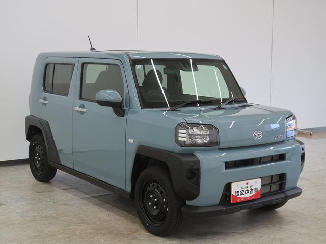 タフトＸ車線逸脱警告　横滑り防止機能　キーレスエントリーシステム　電動格納ドアミラー　スカイルーフ　エコアイドル　スマートキ−　記録簿　エアバック　オートマチックハイビーム　助手席エアバッグ　ＡＢＳ（富山県）の中古車