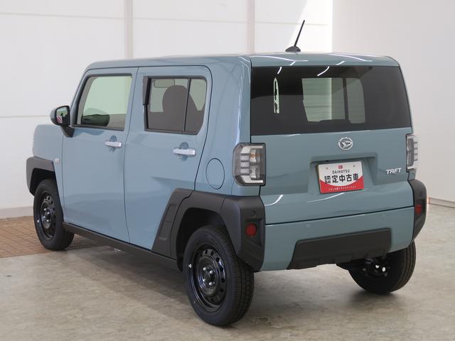 タフトＸ車線逸脱警告　横滑り防止機能　キーレスエントリーシステム　電動格納ドアミラー　スカイルーフ　エコアイドル　スマートキ−　記録簿　エアバック　オートマチックハイビーム　助手席エアバッグ　ＡＢＳ（富山県）の中古車