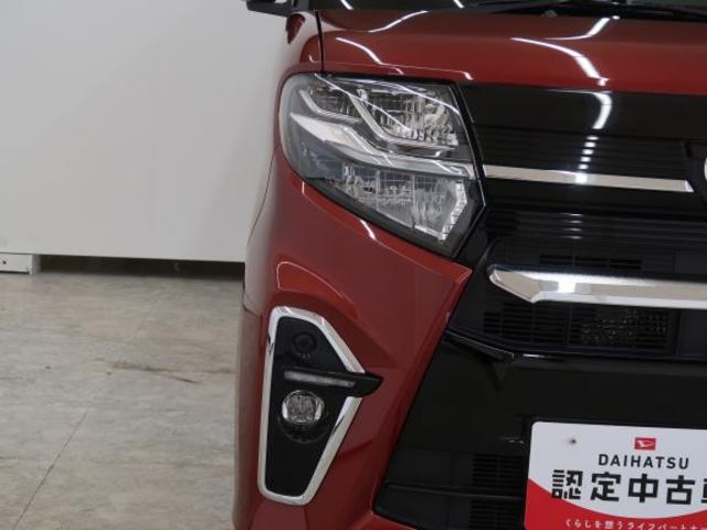 タントカスタムＸ四駆　オートＬＥＤ　電動格納ドアミラー　Ｓヒーター　ナビＴＶ　レーンキープアシスト　Ｂｌｕｅｔｏｏｔｈ接続　盗難防止装置　キーフリー　バックカメラ付　ベンチシ−ト　衝突安全ボディ　オートライト　記録簿（富山県）の中古車
