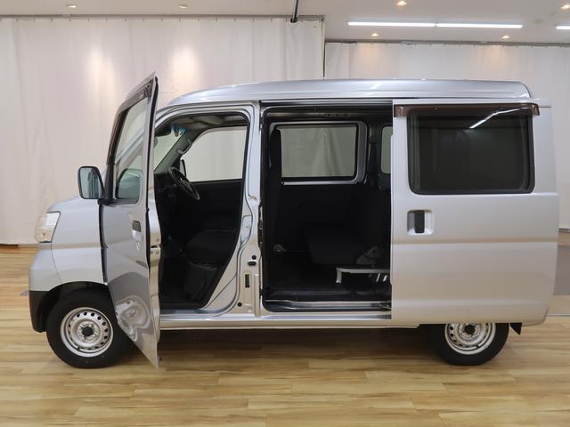 ハイゼットカーゴＤＸ　ＳＡIIIＬＫＡ　キーレスキー　横滑防止装置　パートタイム４ＷＤ　両側スライドドア　ＳＲＳ　衝突安全ボディ　アイドリングストップ　記録簿　ＡＢＳ　ワンオーナー　オートＬＥＤ　両席エアバック　踏み間違え防止（富山県）の中古車