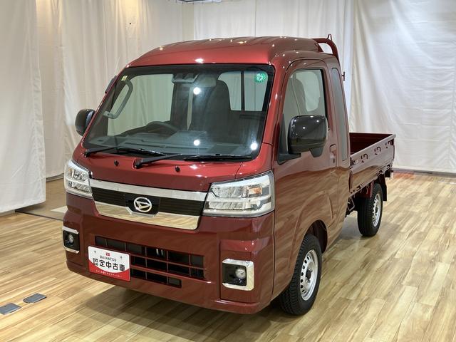 ハイゼットトラックジャンボエクストラアイドリングストップ付き　記録簿あり　ブレーキサポート　盗難防止システム　スマ−トキ−　禁煙　ダブルエアバッグ　ＬＥＤライト　キーフリー　衝突安全ボディ　レーンアシスト　４ＷＤ　オートライト　ＡＢＳ（富山県）の中古車