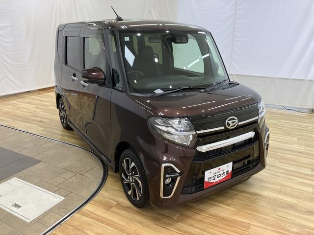 タントカスタムＸ３６０°カメラ　衝突軽減ブレーキ　車線逸脱防止　アイドリングストップ機能　Ｂカメラ　盗難警報装置　ＬＥＤ　ワンオーナー　キーレスエントリー　前席シートヒーター　オートＬＥＤ　電動格納ミラー　スマキー（富山県）の中古車