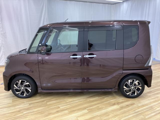 タントカスタムＸ３６０°カメラ　衝突軽減ブレーキ　車線逸脱防止　アイドリングストップ機能　Ｂカメラ　盗難警報装置　ＬＥＤ　ワンオーナー　キーレスエントリー　前席シートヒーター　オートＬＥＤ　電動格納ミラー　スマキー（富山県）の中古車