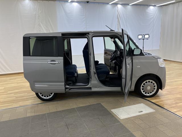 ムーヴキャンバスセオリーＧターボ衝突回避支援ブレーキ機能　オートマチックハイビーム　スマートキー　キーフリーシステム　横滑り防止装置　レーンアシスト　ターボ　運転席助手席エアバッグ　記録簿　エアバック　ＡＢＳ（富山県）の中古車