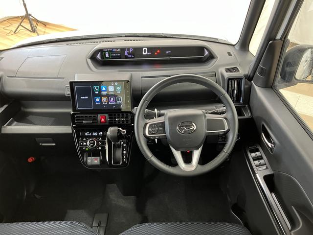 タントカスタムＲＳ　／両側電動スライドドア／ドラレコ／９ｉｎＤＡ両側パワスライドドア　レーンキープＡ　ＩＳＴＯＰ　ＢＴ対応　オートミラー　運転席シートヒーター　オートＬＥＤ　ターボエンジン　ドライブレコーダー　ＬＥＤライト　ＴＶ　オートライト　キーフリー　記録簿（富山県）の中古車