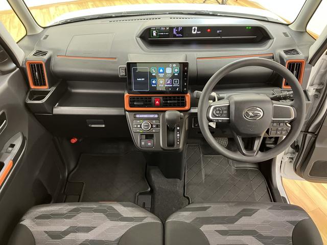 タントファンクロス /4WD/両側電動スライドドア/バックカメラ衝突軽減 フルタイム4WD Bluetooth 車線逸脱警報 前席シートヒーター TV バックモニター 電格ミラー LEDヘッド ベンチシート オートハイビーム キーフリー 盗難防止システム 記録簿(富山県)の中古車