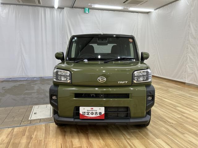 タフトＧターボ　／４ＷＤ／ナビ／キーフリー／パノラマカメラ／Ｂカメラ　電動格納ドアミラー　ＬＥＤライト　キーフリーシステム　フルタイム４ＷＤ　フロントカメラ　ドラレコ　アイドリングストップ　前席シートヒーター　ターボ車　アルミホイール　オートハイビーム　記録簿（富山県）の中古車