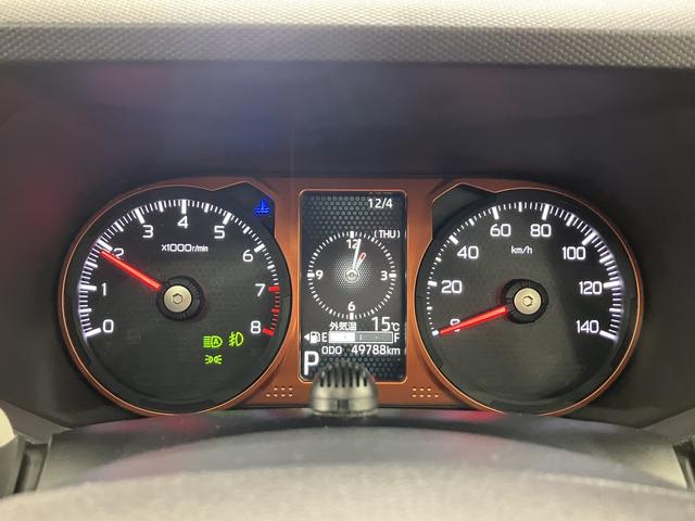 タフトＧターボ　／４ＷＤ／ナビ／キーフリー／パノラマカメラ／Ｂカメラ　電動格納ドアミラー　ＬＥＤライト　キーフリーシステム　フルタイム４ＷＤ　フロントカメラ　ドラレコ　アイドリングストップ　前席シートヒーター　ターボ車　アルミホイール　オートハイビーム　記録簿（富山県）の中古車