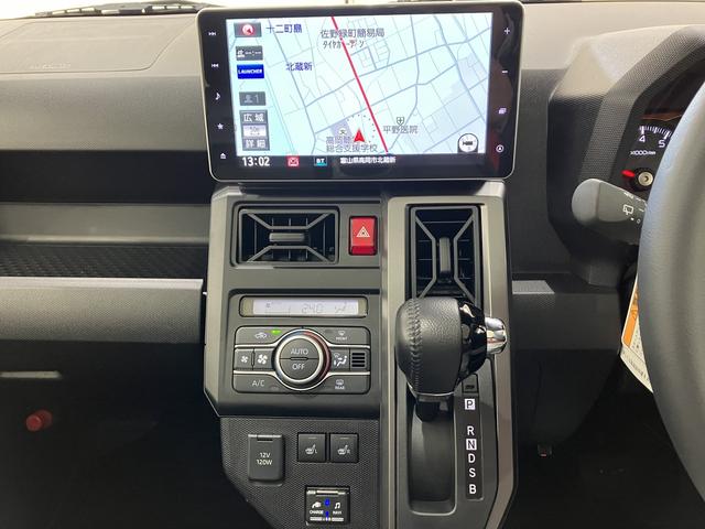 タフトＧターボ　／４ＷＤ／ナビ／キーフリー／パノラマカメラ／Ｂカメラ　電動格納ドアミラー　ＬＥＤライト　キーフリーシステム　フルタイム４ＷＤ　フロントカメラ　ドラレコ　アイドリングストップ　前席シートヒーター　ターボ車　アルミホイール　オートハイビーム　記録簿（富山県）の中古車