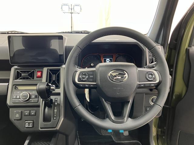 タフトＧターボ　／４ＷＤ／ナビ／キーフリー／パノラマカメラ／Ｂカメラ　電動格納ドアミラー　ＬＥＤライト　キーフリーシステム　フルタイム４ＷＤ　フロントカメラ　ドラレコ　アイドリングストップ　前席シートヒーター　ターボ車　アルミホイール　オートハイビーム　記録簿（富山県）の中古車