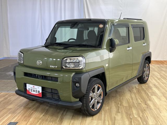 タフトＧターボ　／ナビ／パノラマ／ドラレコ／ＬＥＤヘッドランプ／３６０°カメラ　誤発進抑制装置　ＬＫＡ　バックカメラ付き　ナビＴＶ　ブルートゥース　１オーナー車　ＬＥＤライト　オートライト　キーフリーシステム　ＥＴＣ　オートハイビーム　電動格納ミラー　ドラレコ（富山県）の中古車