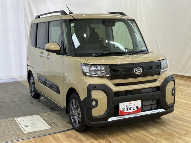 タントファンクロス /オーディオレス/バックカメラ/両側電動スライ定期点検記録簿 Bモニター レーダーブレーキ スマートキー&プッシュスタート 電動格納ドアミラー アイドリングストップ車 ハイビームアシスト 両側オートスライドドア レーンキープアシスト セキュリティ(富山県)の中古車