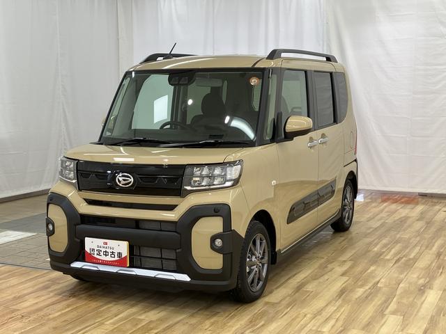 タントファンクロス /オーディオレス/バックカメラ/両側電動スライ定期点検記録簿 Bモニター レーダーブレーキ スマートキー&プッシュスタート 電動格納ドアミラー アイドリングストップ車 ハイビームアシスト 両側オートスライドドア レーンキープアシスト セキュリティ(富山県)の中古車