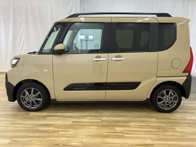 タントファンクロス /オーディオレス/バックカメラ/両側電動スライ定期点検記録簿 Bモニター レーダーブレーキ スマートキー&プッシュスタート 電動格納ドアミラー アイドリングストップ車 ハイビームアシスト 両側オートスライドドア レーンキープアシスト セキュリティ(富山県)の中古車