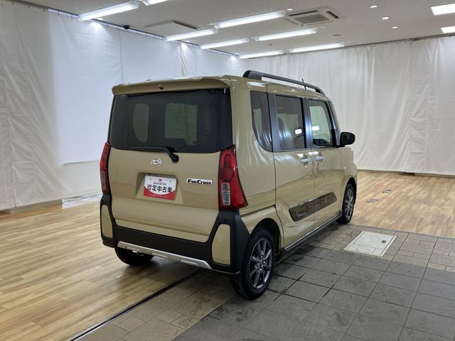 タントファンクロス /オーディオレス/バックカメラ/両側電動スライ定期点検記録簿 Bモニター レーダーブレーキ スマートキー&プッシュスタート 電動格納ドアミラー アイドリングストップ車 ハイビームアシスト 両側オートスライドドア レーンキープアシスト セキュリティ(富山県)の中古車