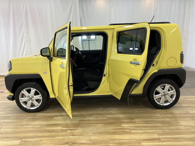 タフトG /オーディオレス/キーフリー/アルミ/LEDヘッドライトセキュリティーアラーム ムーンルーフ 車線逸脱防止 キーフリー スマートキー&プッシュスタート 衝突安全ボディ オートマチックハイビーム アルミ 整備記録簿有 踏み間違い防止アシスト ISS(富山県)の中古車