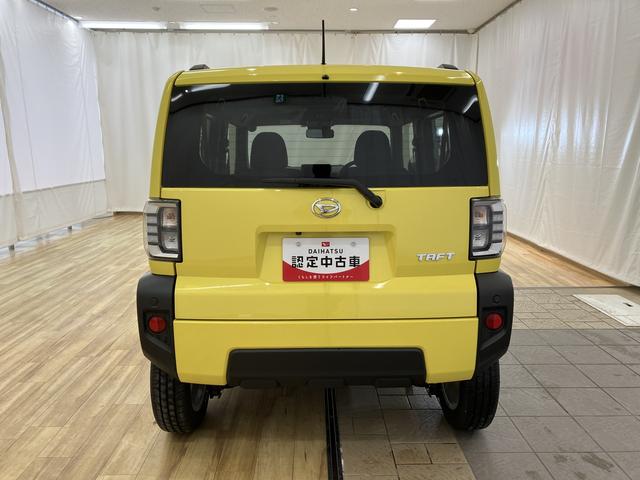 タフトG /オーディオレス/キーフリー/アルミ/LEDヘッドライトセキュリティーアラーム ムーンルーフ 車線逸脱防止 キーフリー スマートキー&プッシュスタート 衝突安全ボディ オートマチックハイビーム アルミ 整備記録簿有 踏み間違い防止アシスト ISS(富山県)の中古車