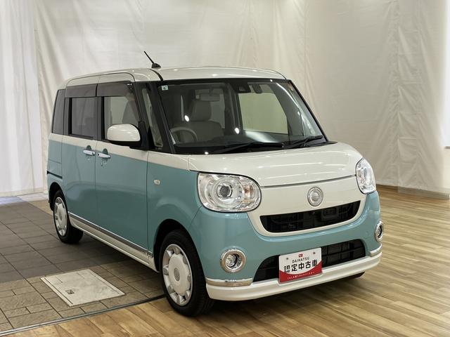 ムーヴキャンバスGメイクアップ SAII /4WD/カーナビ/ドラレコ/スマートキープッシュスタート 4wd レーンキープ Bカメラ キーレス LEDライト シートヒーター 盗難防止装置 ドラレコ ETC ベンチシート オートライト 誤発進抑制 アラウンドビューモニター(富山県)の中古車