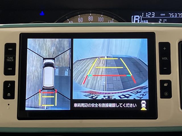 ムーヴキャンバスGメイクアップ SAII /4WD/カーナビ/ドラレコ/スマートキープッシュスタート 4wd レーンキープ Bカメラ キーレス LEDライト シートヒーター 盗難防止装置 ドラレコ ETC ベンチシート オートライト 誤発進抑制 アラウンドビューモニター(富山県)の中古車