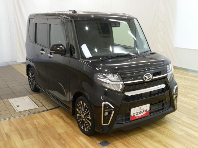 タント 中古車 カスタムＲＳ　／ターボ／カーナビ／バックカメラ／両側電動スラナビ・ＴＶ　Ｂｌｕｅｔｏｏｔｈオーディオ　両側ＰＳＤ　アイドリンクストップ　ヘッドライトＬＥＤ　ブレーキサポート　Ｂモニター　電動格納式ドアミラー　スマキー　アルミ　ターボ　衝突安全ボディ　盗難防止