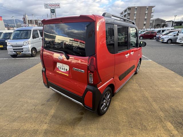 タントファンクロス令和４年式　弊社デモカーＵＰ車　Ｂカメラ　オーディオレス　走行距離　３４１５ｋｍ（福岡県）の中古車