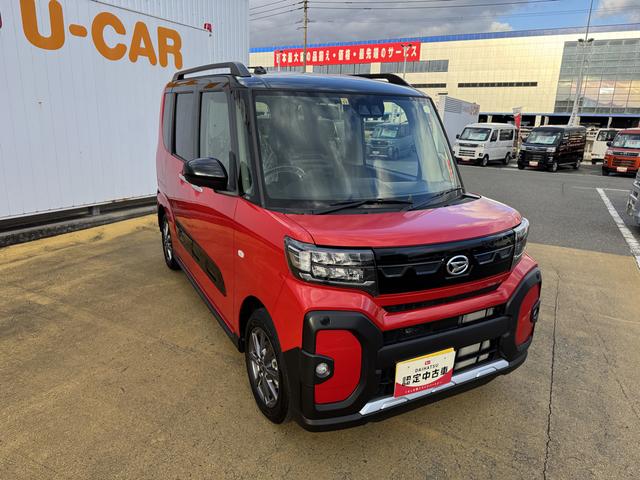 タントファンクロス令和４年式　弊社デモカーＵＰ車　Ｂカメラ　オーディオレス　走行距離　３４１５ｋｍ（福岡県）の中古車