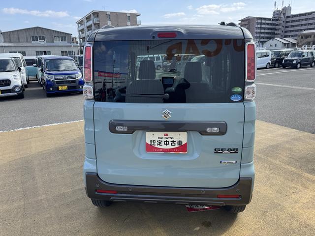 スペーシアギアハイブリッドＸＺ　ターボ令和２年式　パノラマモニター　純正ナビ　ＥＴＣ（福岡県）の中古車