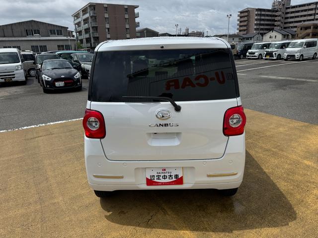 ムーヴキャンバスセオリーＧターボ令和４年式（福岡県）の中古車