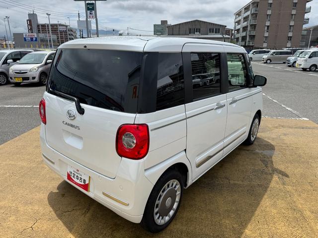 ムーヴキャンバスセオリーＧターボ令和４年式（福岡県）の中古車