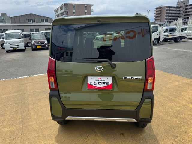 タントファンクロス令和５年式　衝突低減ブレーキ　パノラマモニター　ダイハツ純正フルセグナビ　ナビ連動前後方ドライブレコーダー　シートヒーター　両側電動スライドドア　ＬＥＤヘッドライト　ＬＥＤフォグランプ（福岡県）の中古車